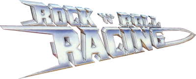 Rock 'n Roll Racing logo for Sega Genesis